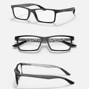 Ray-Ban RB8901 Full-Rim Rectangular Glasses